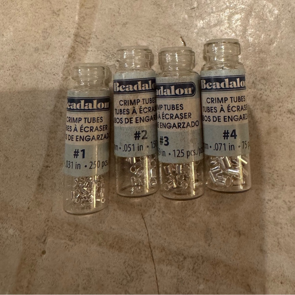 Beadlon crimp tubes jewelry making